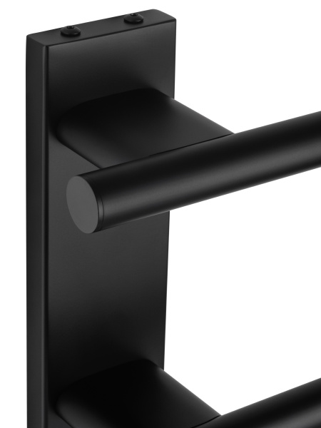 Полотенцесушитель электрический Wonzon & Woghand Nürnberg WW-AL345-MB подвесной черный матовый