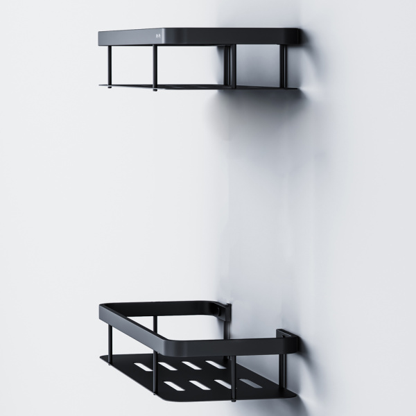 Полка для душа AM.PM Sense L 20755 A7453222 черная матовая