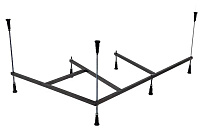 Каркас для ванны Vagnerplast Athena 150x150 VPK150150
