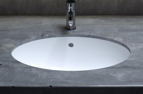 Раковина встраиваемая Salini Callista 55 см 1101109G белая