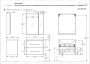 Зеркальный шкаф без подсветки 70x14,6 см Opadiris Арабеско 00-00003584 белый Зеркальный шкаф без подсветки 70x14,6 см Opadiris Арабеско 00-00003584 белый
