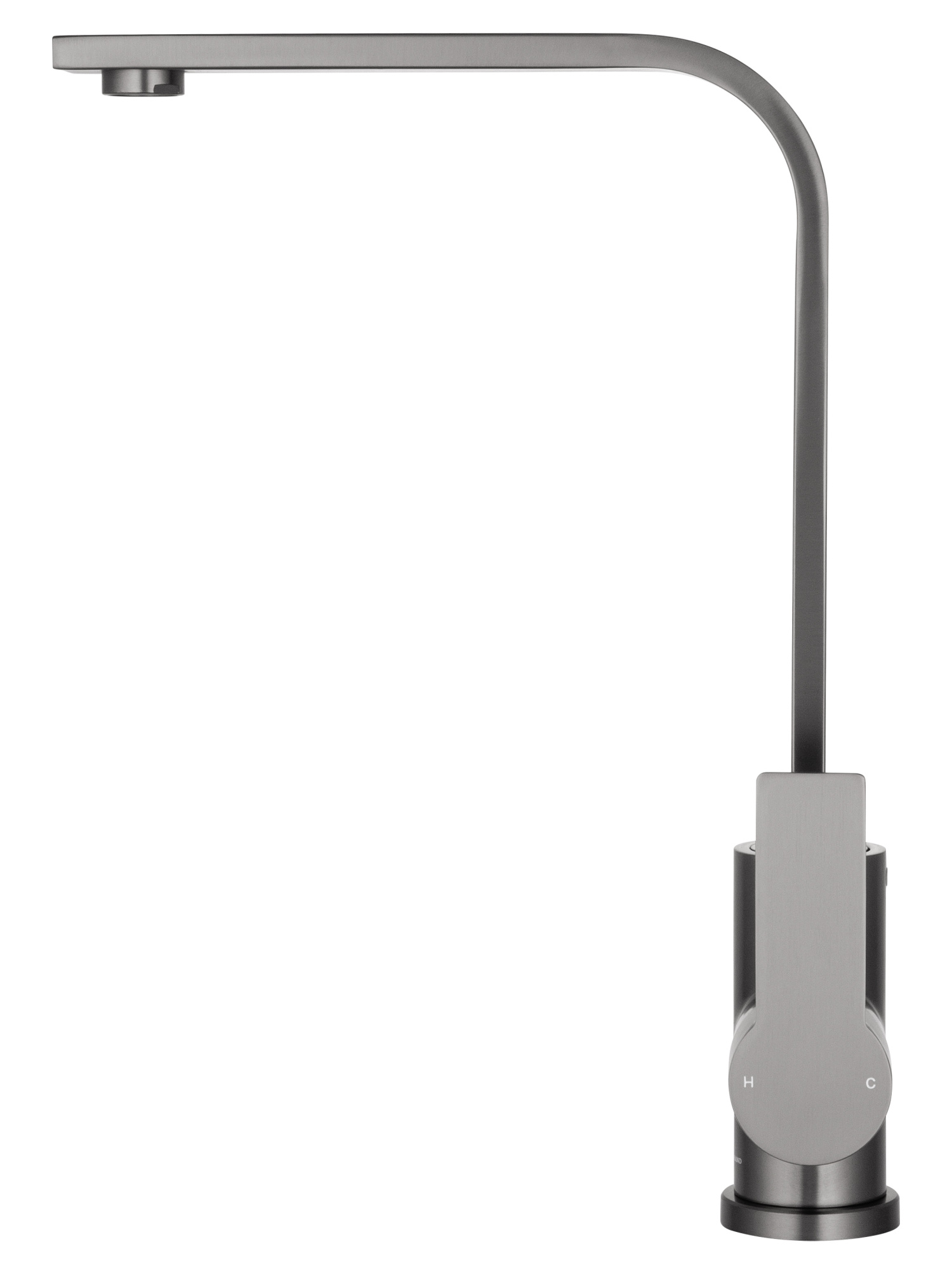 Смеситель для кухонной мойки Wonzon & Woghand WW-AE4550-BGG темный графит брашированный