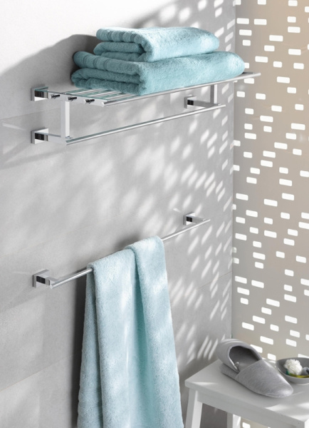 Полотенцедержатель  Grohe Essentials cube 40509001 хром Полотенцедержатель  Grohe Essentials cube 40509001 хром
