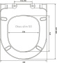 Универсальное сиденье с микролифтом дюропласт VitrA Universal 801-003-019 Универсальное сиденье с микролифтом дюропласт VitrA Universal 801-003-019