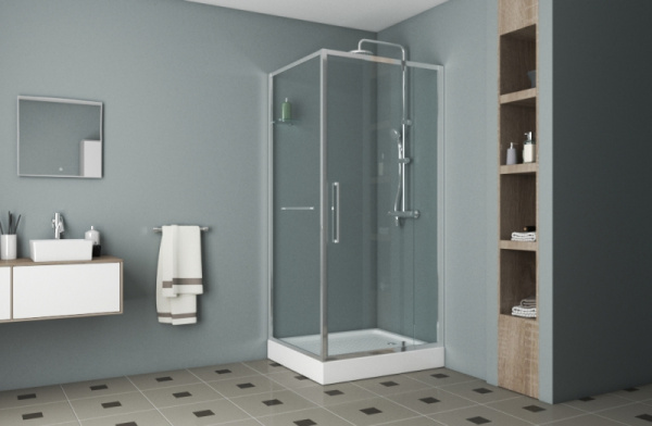 Душевой уголок 90x90x200 Bravat Line BS090.2116A Душевой уголок 90x90x200 Bravat Line BS090.2116A