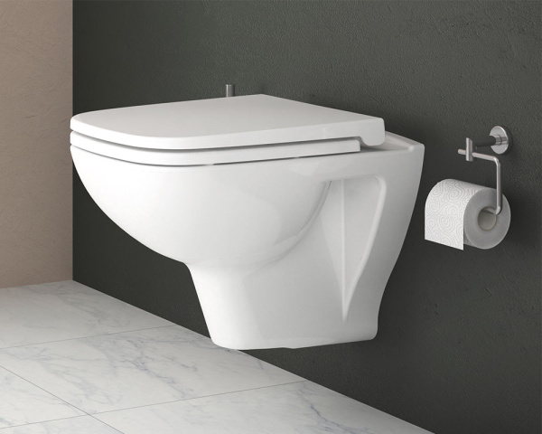 Безободковый подвесной унитаз VitrA S20 7508B003-0075 Безободковый подвесной унитаз VitrA S20 7508B003-0075