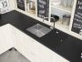 Кухонная мойка комбинированная 86x48 Florentina 21.400.D0860.307 Серый шёлк Кухонная мойка комбинированная 86x48 Florentina 21.400.D0860.307 Серый шёлк