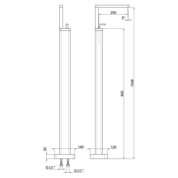 Смеситель для раковины Webert Living LV832101015 Хром Смеситель для раковины Webert Living LV832101015 Хром