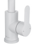 Смеситель для кухонной мойки Wonzon & Woghand WW-AE4554-MW белый матовый