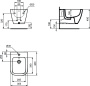 Бачок для унитаза угловой  Ideal Standard I.life s T520101 белый Бачок для унитаза угловой  Ideal Standard I.life s T520101 белый