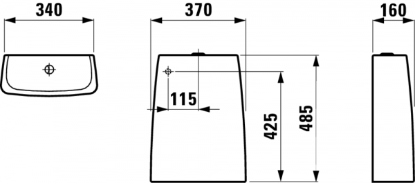 Бачок Laufen Alessi 8269714008801 Бачок Laufen Alessi 8269714008801