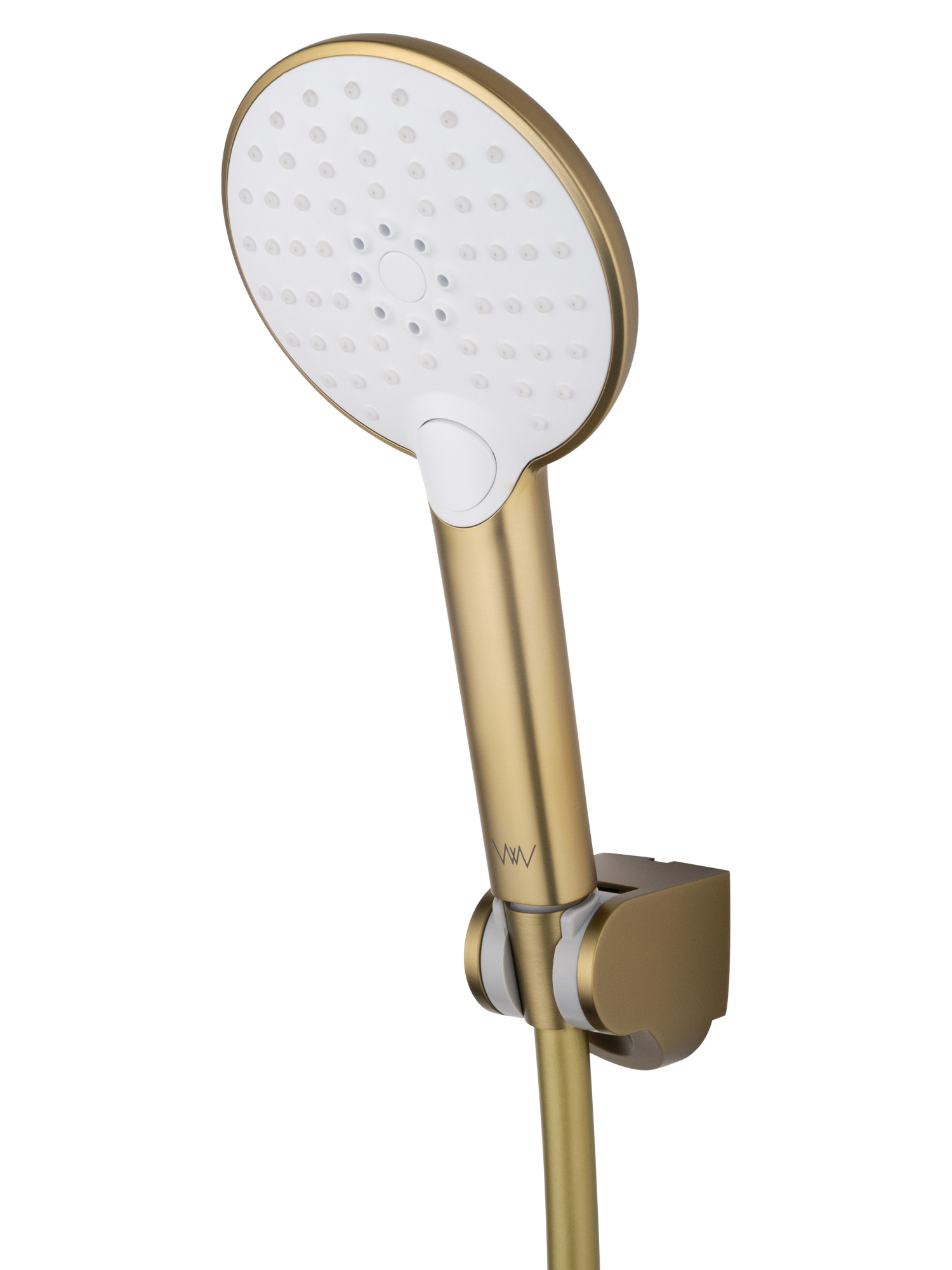 Смеситель для ванны с душем и гарнитуром Wonzon & Woghand Click WW-FE05L221-BG золото брашированный