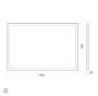 Зеркало с LED подсветкой 120x80 см BelBagno  SPC-GRT-1200-800-LED-TCH Зеркало с LED подсветкой 120x80 см BelBagno  SPC-GRT-1200-800-LED-TCH