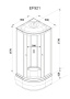 Душевая кабина Parly Effect EF921 профиль белый