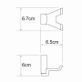 Крючок двойной WasserKRAFT Leine K-5023D Крючок двойной WasserKRAFT Leine K-5023D