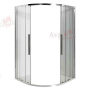 Душевой уголок AvaCan 80x195x80 HC80 профиль хром