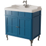 Тумба под раковину Caprigo Borgo 80 см 33412CH-B136 напольная бриллиантово-синий