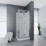 Кабина душевая без крыши 90х90 Cerutti SPA BELLA901T Кабина душевая без крыши 90х90 Cerutti SPA BELLA901T