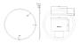 Зеркало круглое с LED подсветкой сенсор антипар 80х80 см Boheme 545-80-G рама золото Зеркало круглое с LED подсветкой сенсор антипар 80х80 см Boheme 545-80-G рама золото