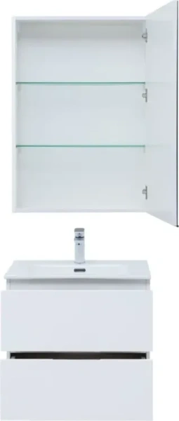 Мебель для ванной Aquanet Алвита New 60 подвесная белая