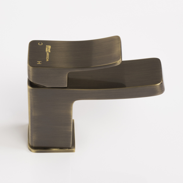 Смеситель для раковины WasserKRAFT Exter 1603 светлая бронза глянцевый