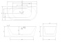 Ванна акриловая овальная 170x80 ABBER AB9296-1.7 Ванна акриловая овальная 170x80 ABBER AB9296-1.7