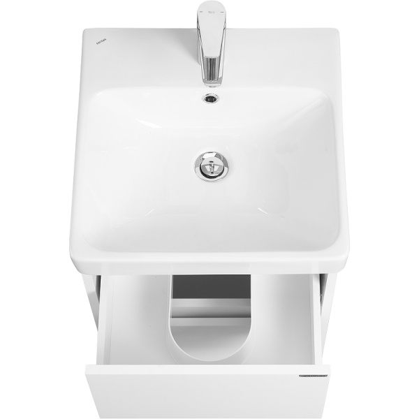 Тумба под раковину Aquaton Сканди 45 см 1A251601SD010 подвесная белая