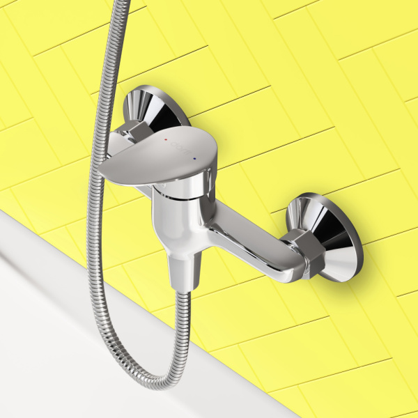 Смеситель для ванны Dorff Norma D1020000 хром глянцевый