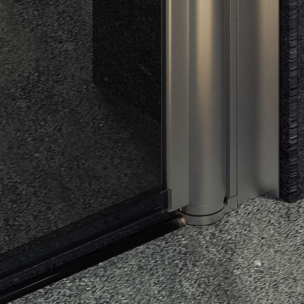 Душевая дверь на монопетле 80x198 см MaybahGlass  MGD-806-5 стекло графит Душевая дверь на монопетле 80x198 см MaybahGlass  MGD-806-5 стекло графит