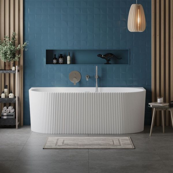 Акриловая ванна отдельнотоящая 170x80 см BelBagno  BB713-1700-800-MATT белый Акриловая ванна отдельнотоящая 170x80 см BelBagno  BB713-1700-800-MATT белый