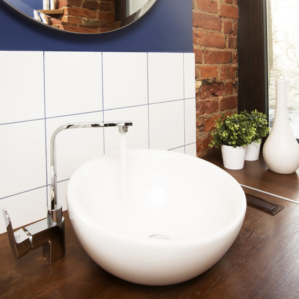 Смеситель для мойки WasserKRAFT Dinkel 5807 хром глянцевый