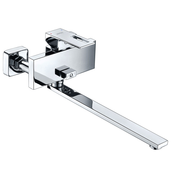 Смеситель для ванны WasserKRAFT Alme 1502L хром глянцевый