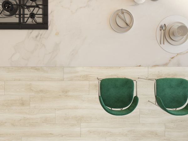 Плитка керамогранитная ECO ceramic HELSINKI BLANCO 20x120 Matt EC3202300002M