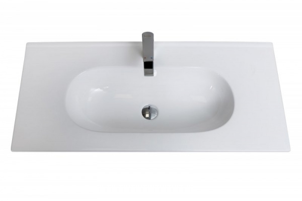 Керамическая раковина 80x46 см BelBagno PIETRA LOV-800-LVB белый