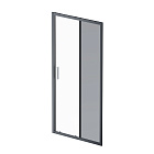 Дверь душевая в нишу 100см AM.PM Gem W90G-100-1-195BM профиль черный матовый стекло матовое Дверь душевая в нишу 100см AM.PM Gem W90G-100-1-195BM профиль черный матовый стекло матовое
