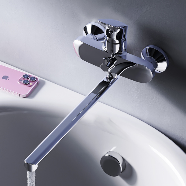 Смеситель для ванны Am.Pm Like F8090016 хром глянцевый