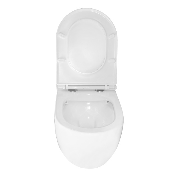 Унитаз Azario Navio AZ-0074 подвесной безободковый с микролифтом