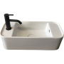 Раковина  White Ceramic Geo mini W7107F01 белый Раковина  White Ceramic Geo mini W7107F01 белый