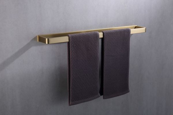 Полотенцедержатель 60x8,5x3 см ABBER Westen AA1755G золото матовое Полотенцедержатель 60x8,5x3 см ABBER Westen AA1755G золото матовое