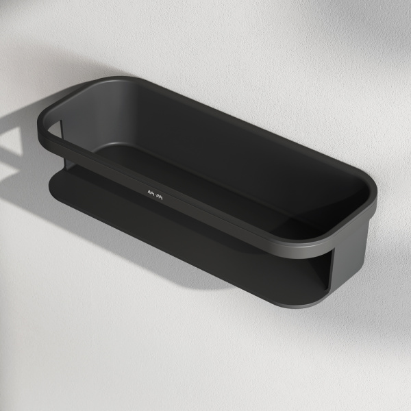 Полка для душа AM.PM Func 12850 A8F53122 черная матовая