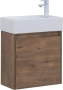 Тумба под раковину Aquanet Nova Lite 50 см 00298855 подвесная дуб рустикальный