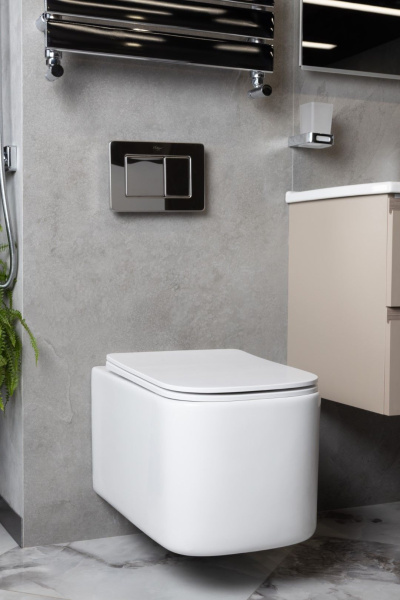 Унитаз Boheme Mane 970-SET-W подвесной с микролифтом