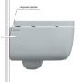Унитаз BERGES подвесной EGO Rimless 49см, сиденье Дюропласт Toma SO, микролифт, быстросъем Унитаз BERGES подвесной EGO Rimless 49см, сиденье Дюропласт Toma SO, микролифт, быстросъем