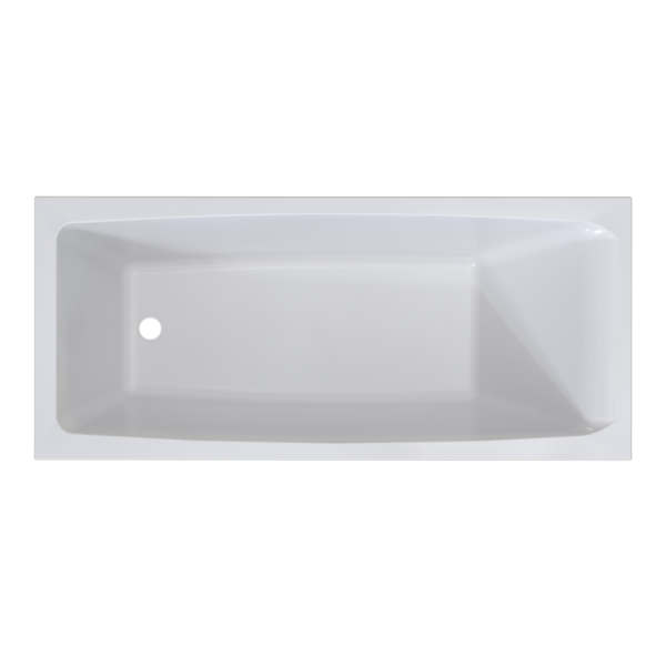 Ванна акриловая Radomir Веста 170x70 2-01-0-0-1-237Р белая пристенная с каркасом