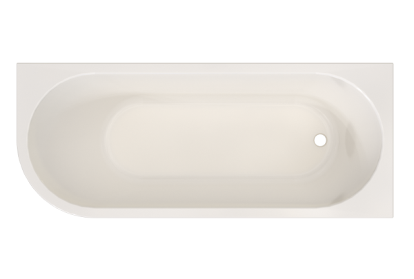 Ванна акриловая Radomir Вальс 170x75 R 1-01-0-2-1-345 белая пристенная с каркасом