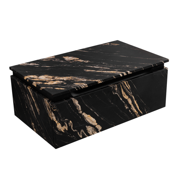 Комод Cezares Slider 75 см SLIDER-800-1C-PI-NF-P черный фьюжн