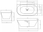 Ванна акриловая угловая 150x78 ABBER AB9258-1.5 R Ванна акриловая угловая 150x78 ABBER AB9258-1.5 R