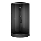 Душевая кабина 90х90 см AM.PM Gem W90C-401-090BT профиль черный стекло прозрачное Душевая кабина 90х90 см AM.PM Gem W90C-401-090BT профиль черный стекло прозрачное