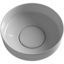 Накладнаяс установкой на пъедестал раковина с накладкой  White Ceramic Was W100701 белый Накладнаяс установкой на пъедестал раковина с накладкой  White Ceramic Was W100701 белый