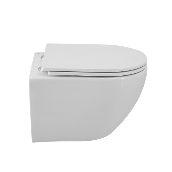 Унитаз Cezares Relax CZR-38088-49-TH-TOR/SC подвесной безободковый с микролифтом